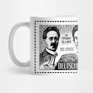 Rosa Luxemburg and  Karl Liebknecht Mug